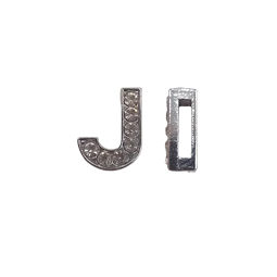 Betű köves J 12mm 1db