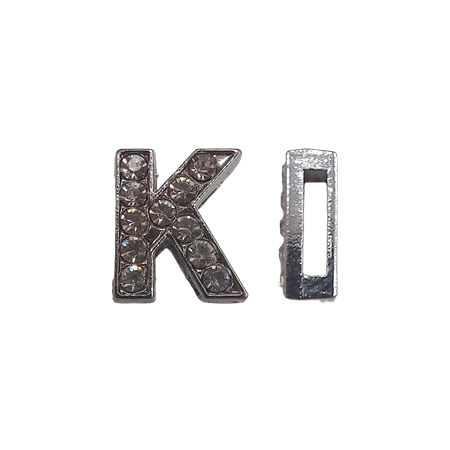 Betű köves K 12mm 1db