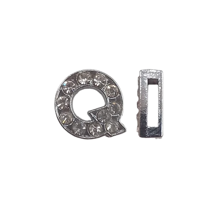 Betű köves Q 12mm 1db