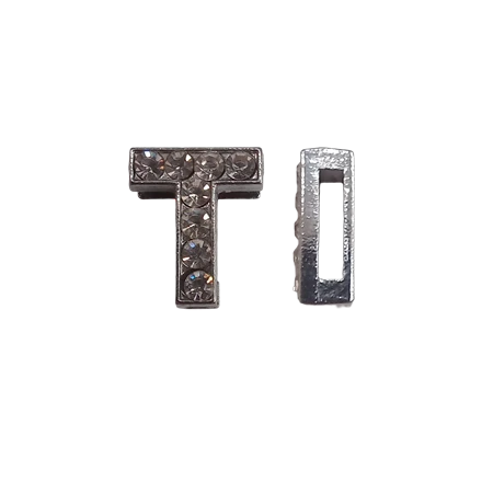 Betű köves T 12mm 1db