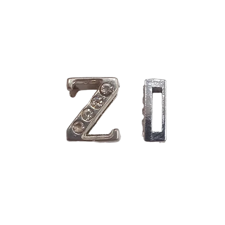 Betű köves Z 10mm 1db
