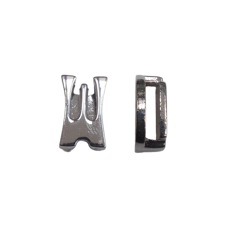 Betű sima W 12mm 1db