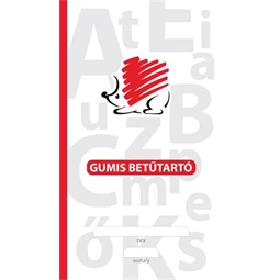 Betűtartó Süni gumis