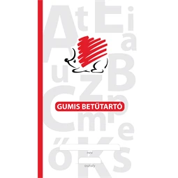 Betűtartó Süni gumis