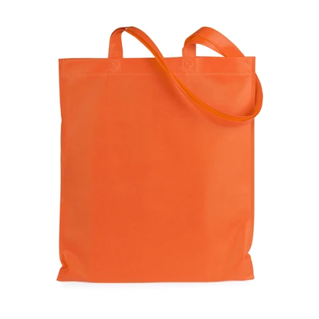 Bevásárlótáska hosszúfülű, non-woven 36×41cm, 70 g/m2, narancssárga