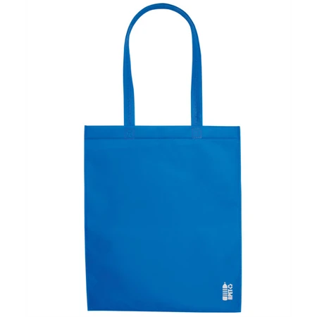 Bevásárlótáska hosszúfülű, non-woven 36x41cm, 70 g/m2, kék