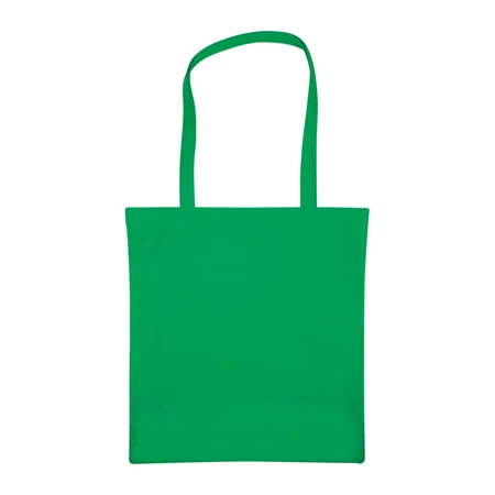 Bevásárlótáska hosszűfülű non-woven 38x41x0,3cm 80g/m2 zöld