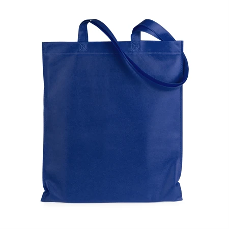 Bevásárlótáska hosszúfülű, non-woven 36×41cm, 70 g/m2, kék