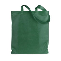 Bevásárlótáska hosszúfülű, non-woven 36×41cm, 70 g/m2, zöld