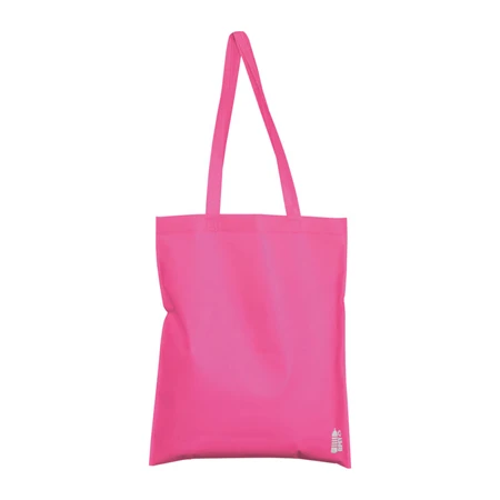 Bevásárlótáska hosszúfülű, non-woven 36x41cm, 70 g/m2, újrahasznosított műanyagból készült rózsaszín