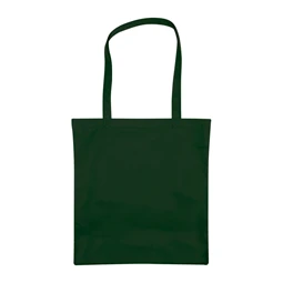 Bevásárlótáska hosszűfülű non-woven 38x41x0,3cm 80g/m2 sötét zöld