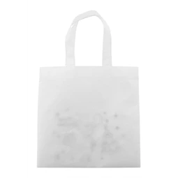 Bevásárlótáska színezhető mintával non-woven 5db zsírkrétával, 24,5x24cm karácsonyi - rénszarvas minta