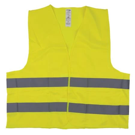 Biztonsági mellény (láthatósági) felnőtt 2XL méret, DONAU Safety, sárga