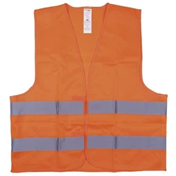 Biztonsági mellény (láthatósági) felnőtt L méret, DONAU Safety, narancssárga