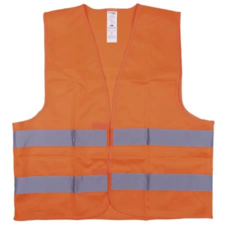 Biztonsági mellény (láthatósági) felnőtt L méret, DONAU Safety, narancssárga