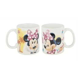 Bögre 330ml kerámia Minnie summer, fehér