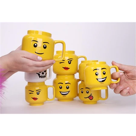 Bögre LEGO 255 ml kerámia, Silly