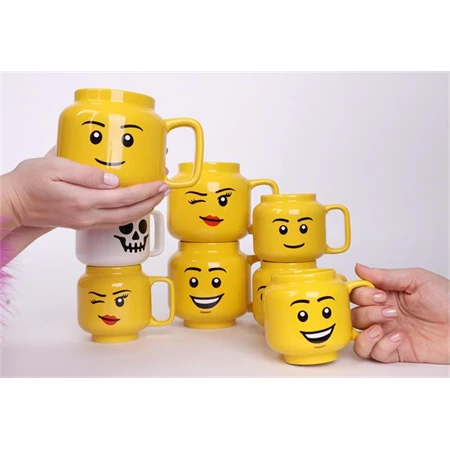 Bögre LEGO 530 ml kerámia, Happy Boy
