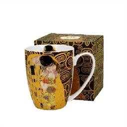 Bögre, porcelán 350ml, díszdobozban, Klimt