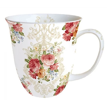 Bögre porcelán 400ml Sara Cream