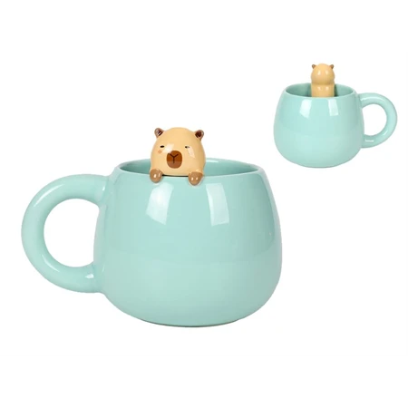 Bögre porcelán 450ml CapyBara