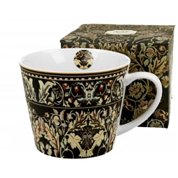 Bögre, porcelán 610ml, díszdobozban, William Morris Acanthus