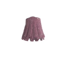 Bőr rojt 1,5cm mályva 1db