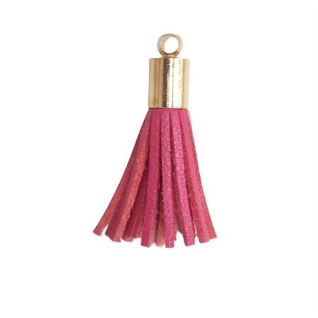 Bőr rojt gyöngykupakkal rmálna 2,5cm keskeny 1db