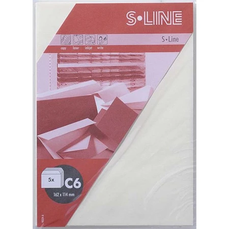 Boríték C/6 Sline ivory