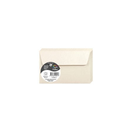 Clairefontaine Pollen Briefumschläge Selbstklebend – 9x14 Cm, 120g, Lavendelblau, Packung Mit 5 Stück