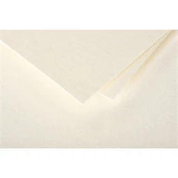 Boríték Clairefontaine Pollen LA/4 i11x22 cm 120gr papír, metálos rizáló krém