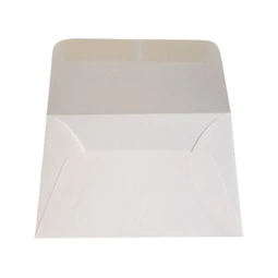 Boríték névjegy 73x111mm Curios metál 120gr-os papír, enyvezett záródás, Elefántcsont 33