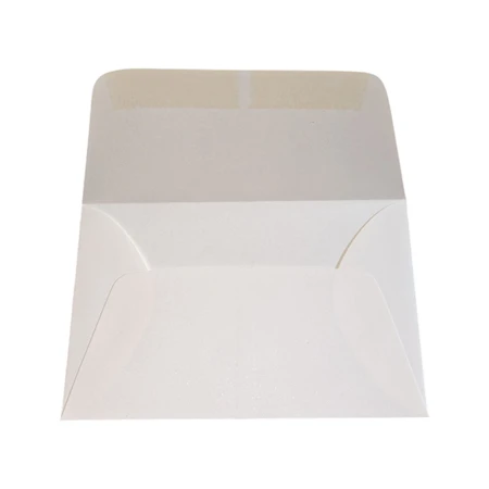 Boríték névjegy 73x111mm Curios metál 120gr-os papír, enyvezett záródás, Elefántcsont 33