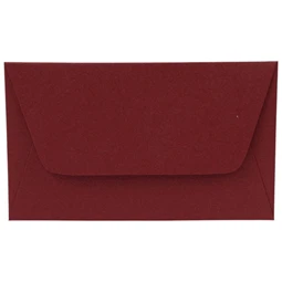 Boríték névjegy 73x111mm Curios metál 120gr-os papír, enyvezett záródás, Vörös, Red Iacquer 89