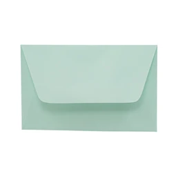 Boríték névjegy Kaskad 73x111mm, 80gr-os papír, enyvezett záródás, halványzöld 61