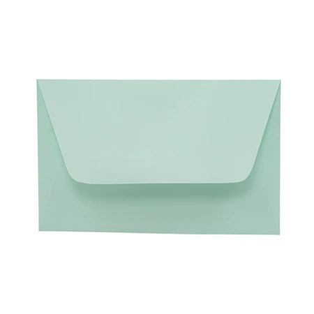Boríték névjegy Kaskad 73x111mm, 80gr-os papír, enyvezett záródás, halványzöld 61