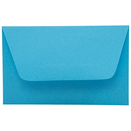 Boríték névjegy Kaskad 73x111mm, 80gr-os papír, enyvezett záródás, vízkék 77
