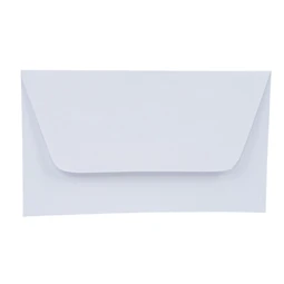 Boríték névjegy Kaskad 73x111mm, 90gr-os papír, enyvezett záródás, fehér 07