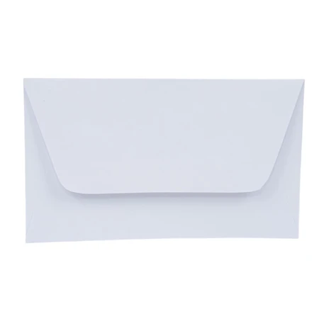 Boríték névjegy Kaskad 73x111mm, 90gr-os papír, enyvezett záródás, fehér 07
