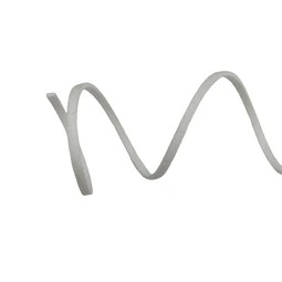 Bőrszál hasított lapos 90cm fehér 1db