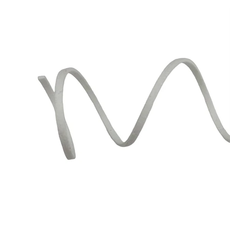 Bőrszál hasított lapos 90cm fehér 1db