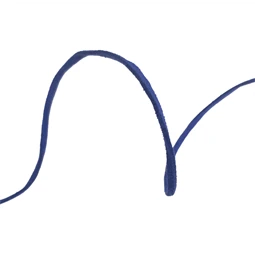 Bőrszál hasított lapos 90cm királykék 1db