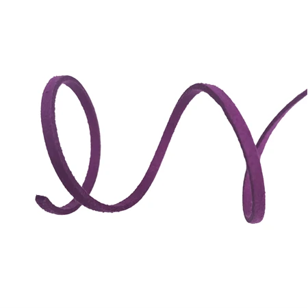 Bőrszál hasított lapos 90cm lila 1db