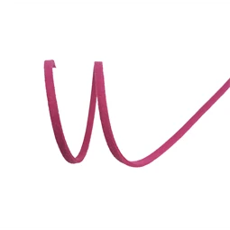 Bőrszál hasított lapos 90cm pink 1db