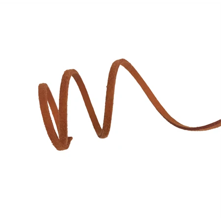 Bőrszál hasított lapos 90cm terrakotta 1db