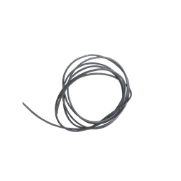 Bőrszál hengerelt 1mm szürke, fekete 1méter