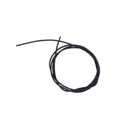 Bőrszál hengerelt 1mm szürke, fekete 1méter