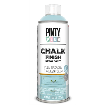 Bútorfesték spray NOVASOL Pinty Plus CHALK 400ml fakó türkiz