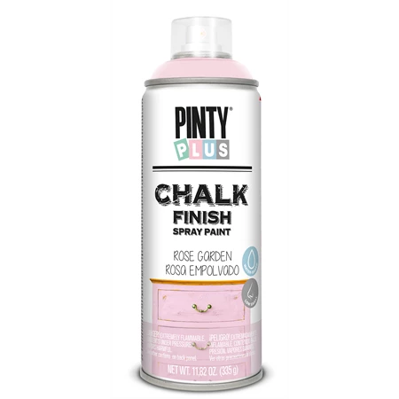 Bútorfesték spray, PINTY PLUS Chalk, 400ml halvány rózsa