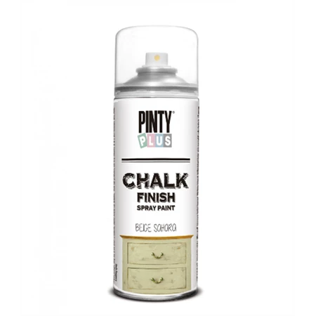 Bútorfesték spray, PINTY PLUS Chalk, 400ml szahara bézs